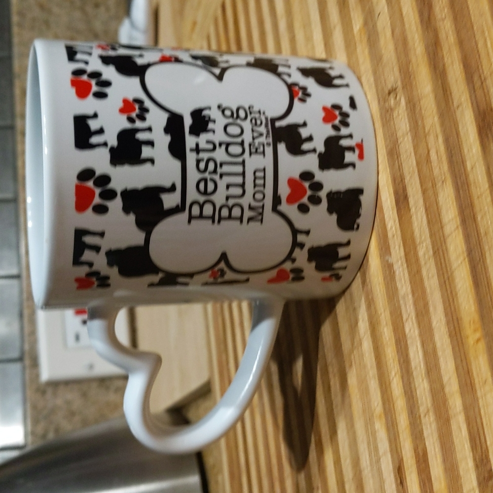 Best Bulldog Mom Ever mug